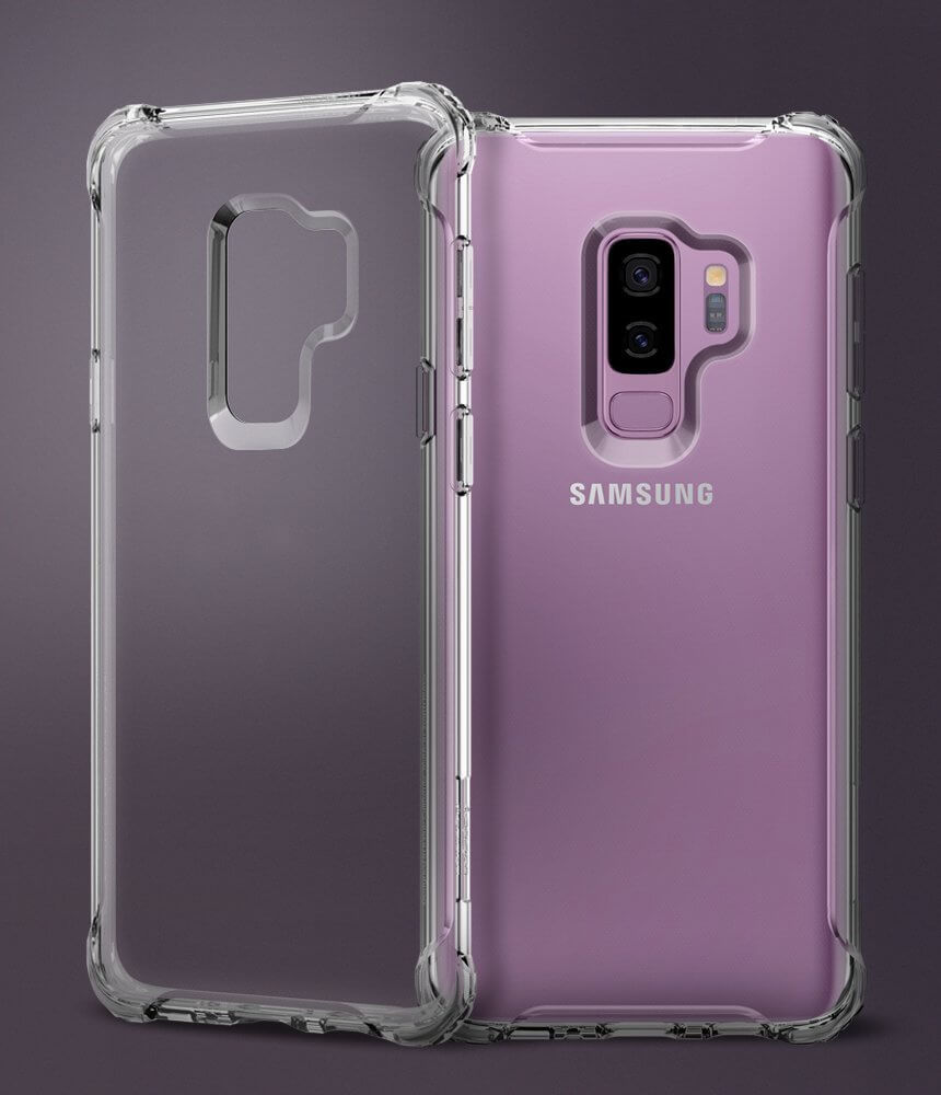 Spigen® Rugged Crystal™ 593CS22922 Samsung Galaxy S9+ Plus Case - Crystal Clear