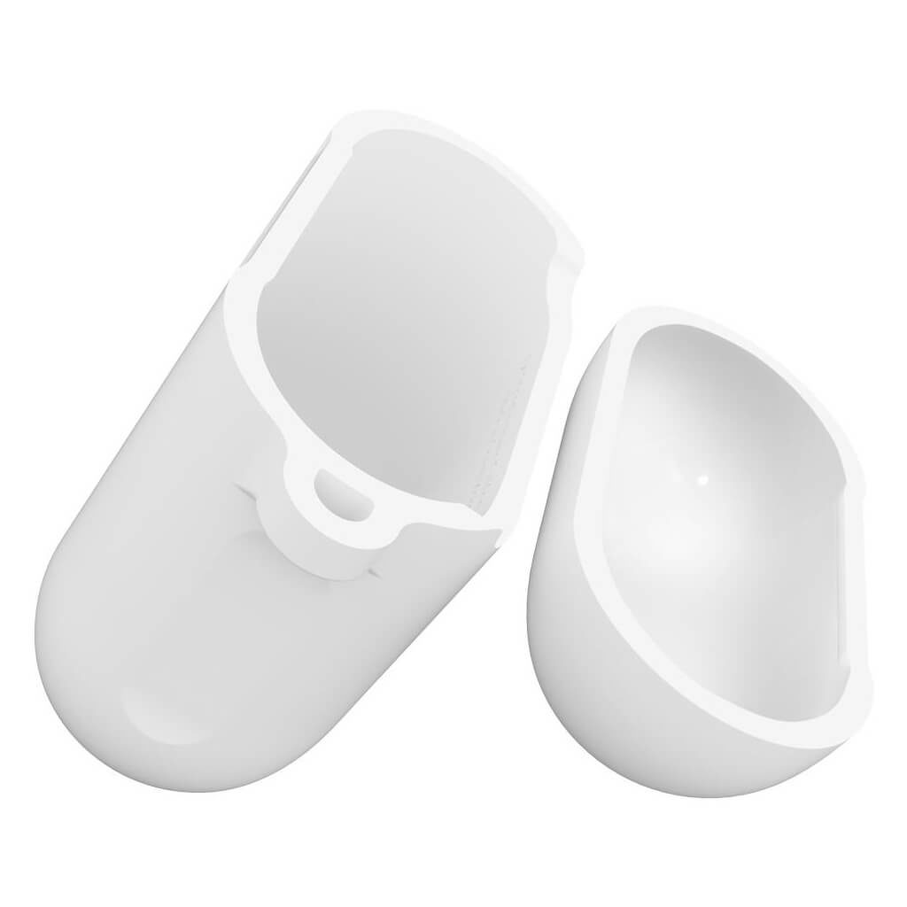 Spigen® Apple AirPods Silicone Case / 066CS24809 - White