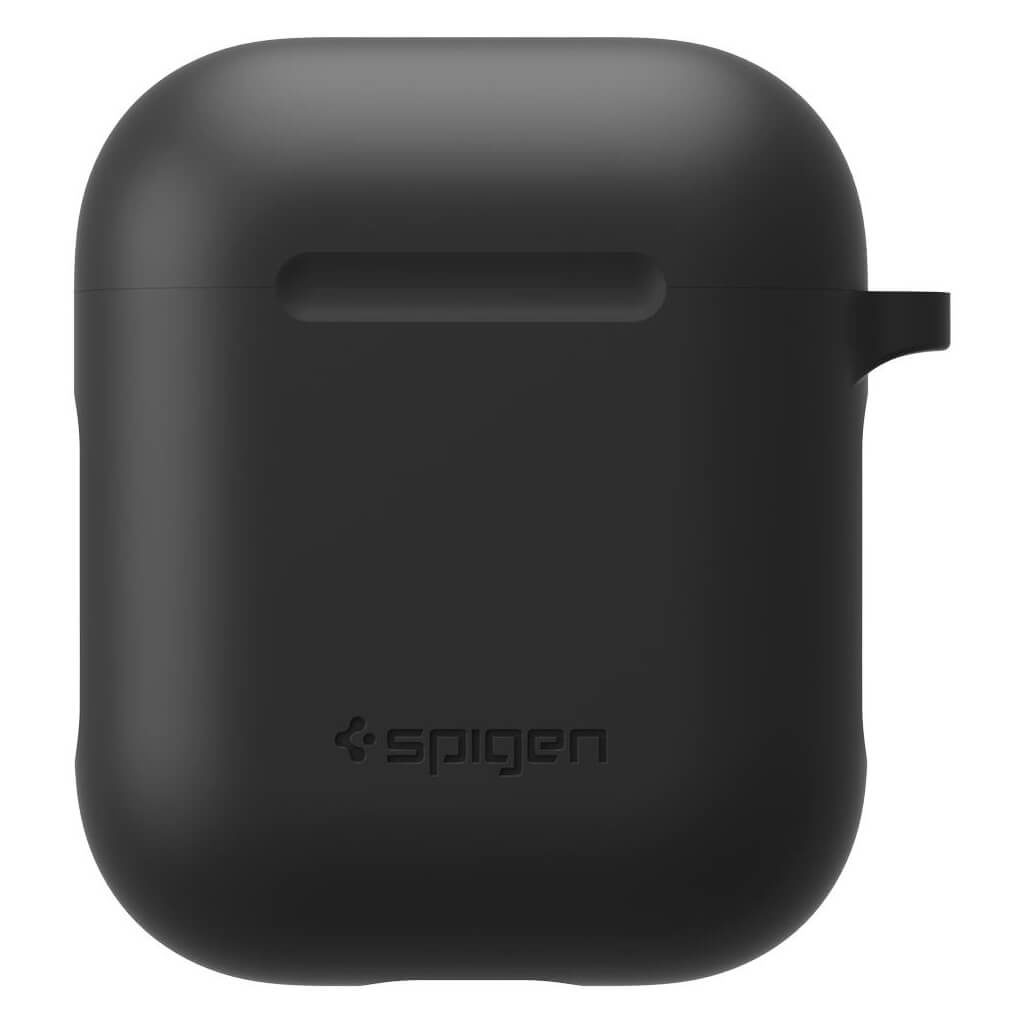 Spigen® Apple AirPods Silicone Case / 066CS24808 - Black