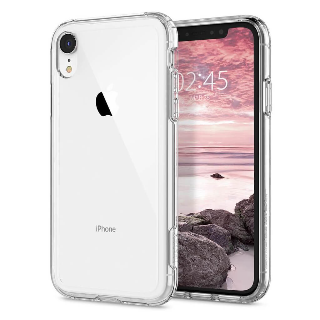 Spigen® Crystal Hybrid™ 064CS25150 iPhone XR Case - Crystal Clear