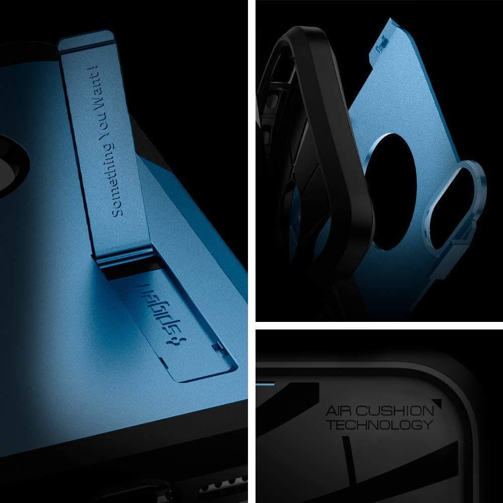 Spigen® Tough Armor™ 064CS25337 iPhone XR Case - Blue