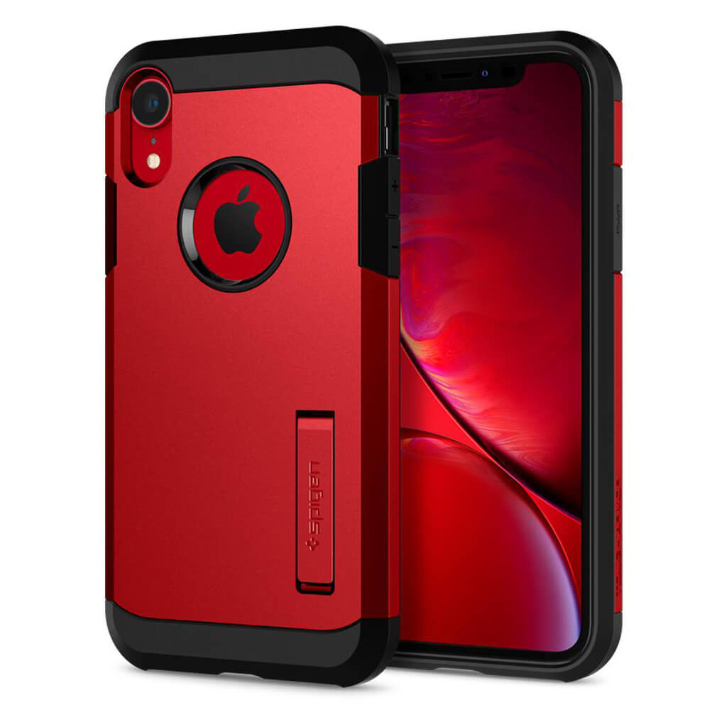 Spigen® Tough Armor™ 064CS25338 iPhone XR Case - Red
