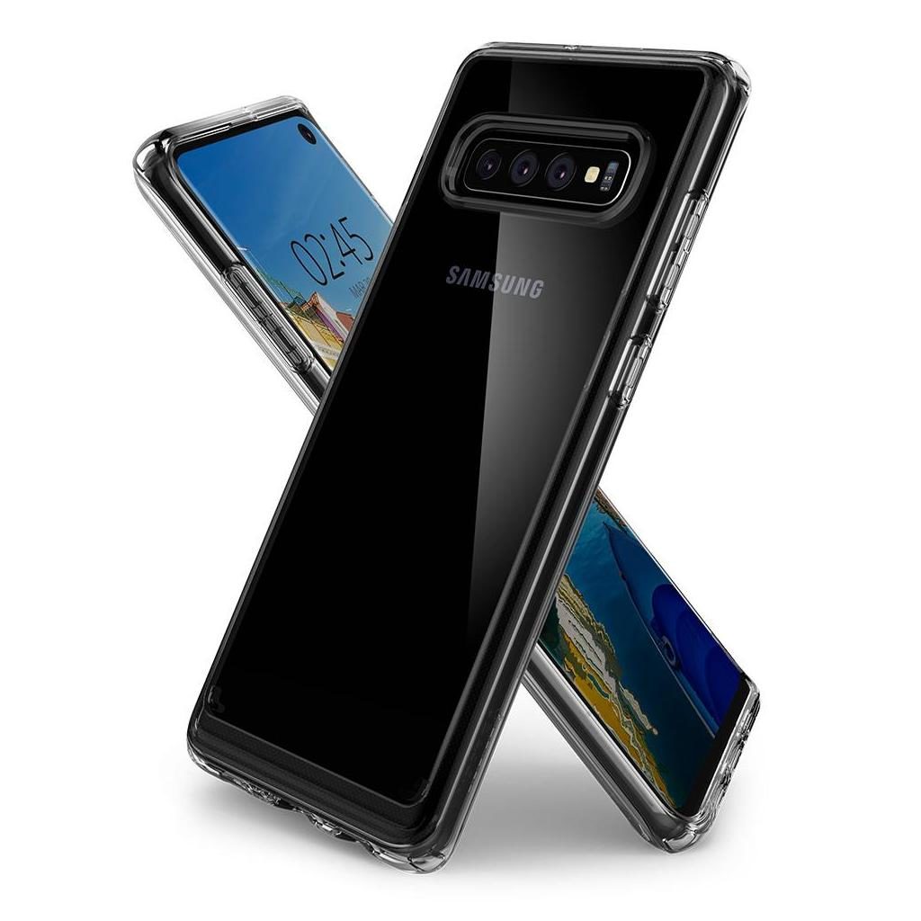 Spigen® Ultra Hybrid™ 605CS25801 Samsung Galaxy S10 Case - Crystal Clear