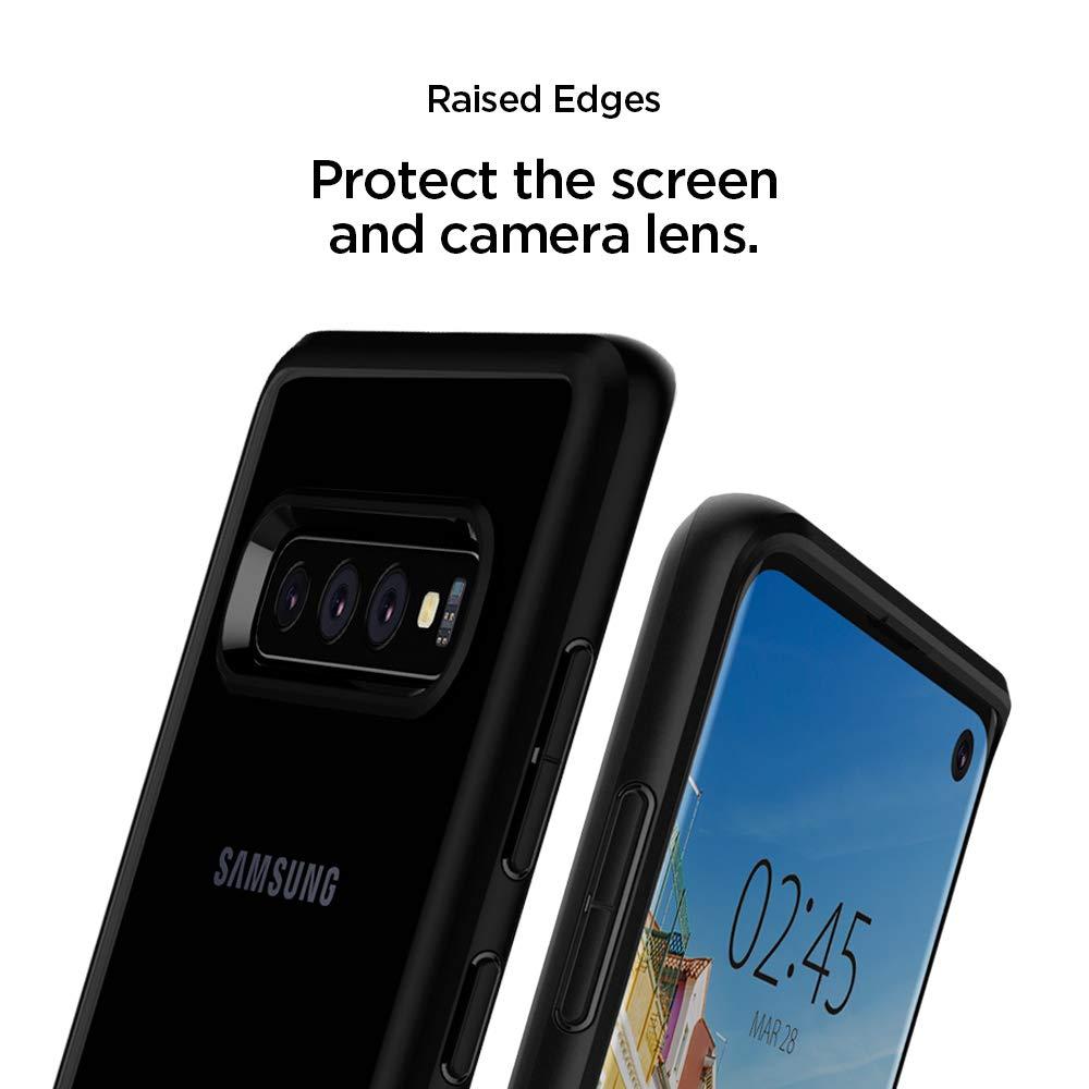 Spigen® Ultra Hybrid™ 605CS25802 Samsung Galaxy S10 Case - Matte Black