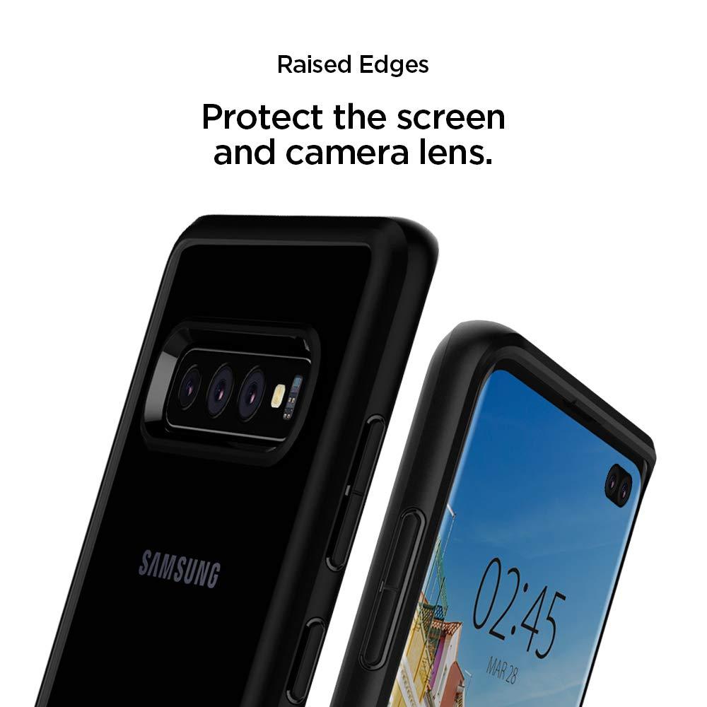Spigen® Ultra Hybrid™ 606CS25767 Samsung Galaxy S10+ Plus Case - Matte Black