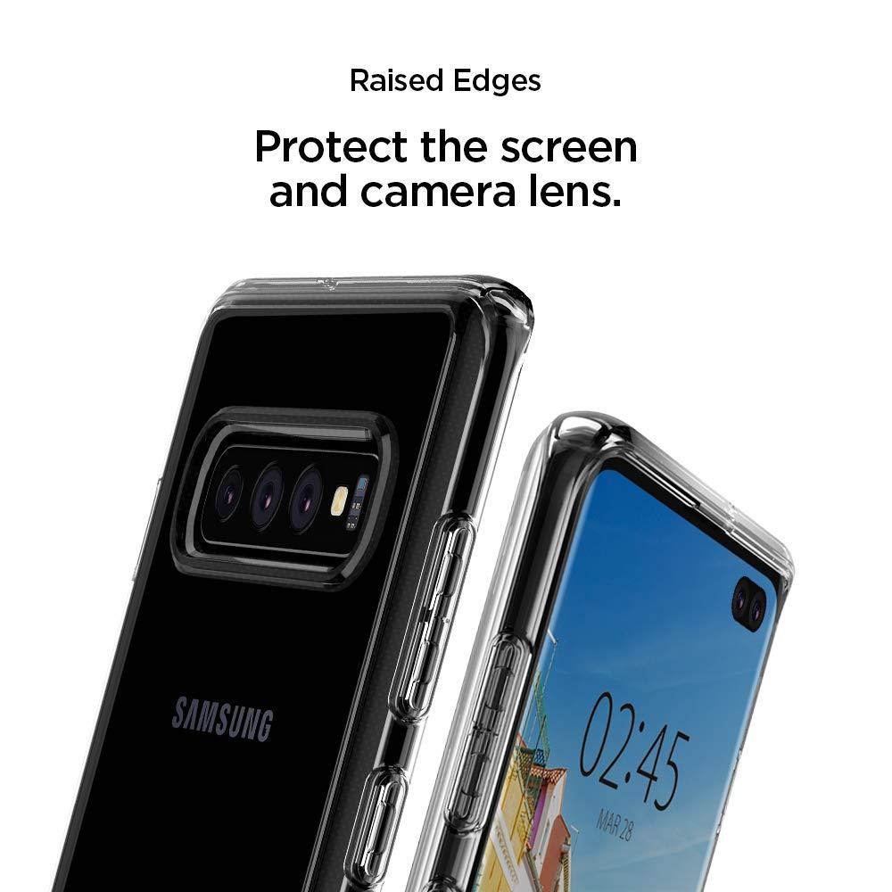 Spigen® Ultra Hybrid S™ 606CS25768 Samsung Galaxy S10+ Plus Case - Crystal Clear