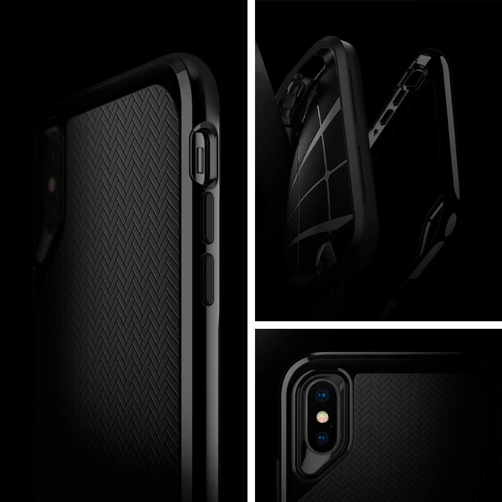 Spigen® Neo Hybrid™ 063CS24919 iPhone XS / X Case - Jet Black