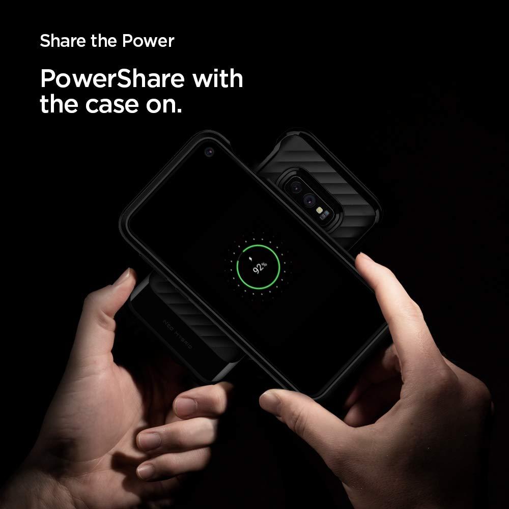 Spigen® Neo Hybrid™ 609CS25845 Samsung Galaxy S10e Case - Midnight Black