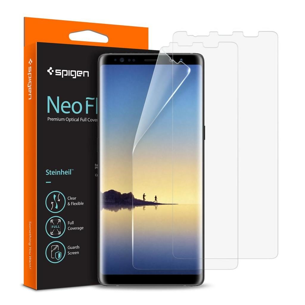 Spigen® (x2Pack) Neo Flex™ HD 587FL22104 Samsung Galaxy Note 8 Premium Screen Protector
