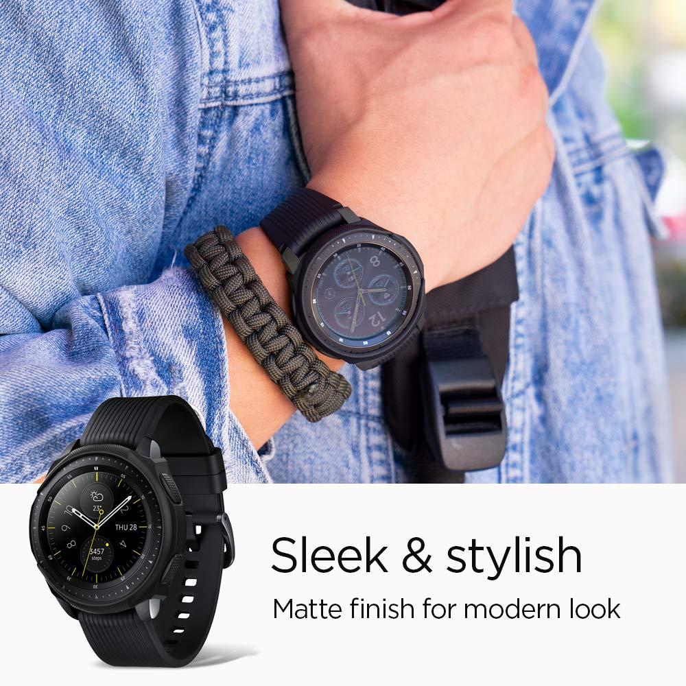 Spigen® Liquid Air™ 600CS24585 Galaxy Watch (42mm) Case - Black