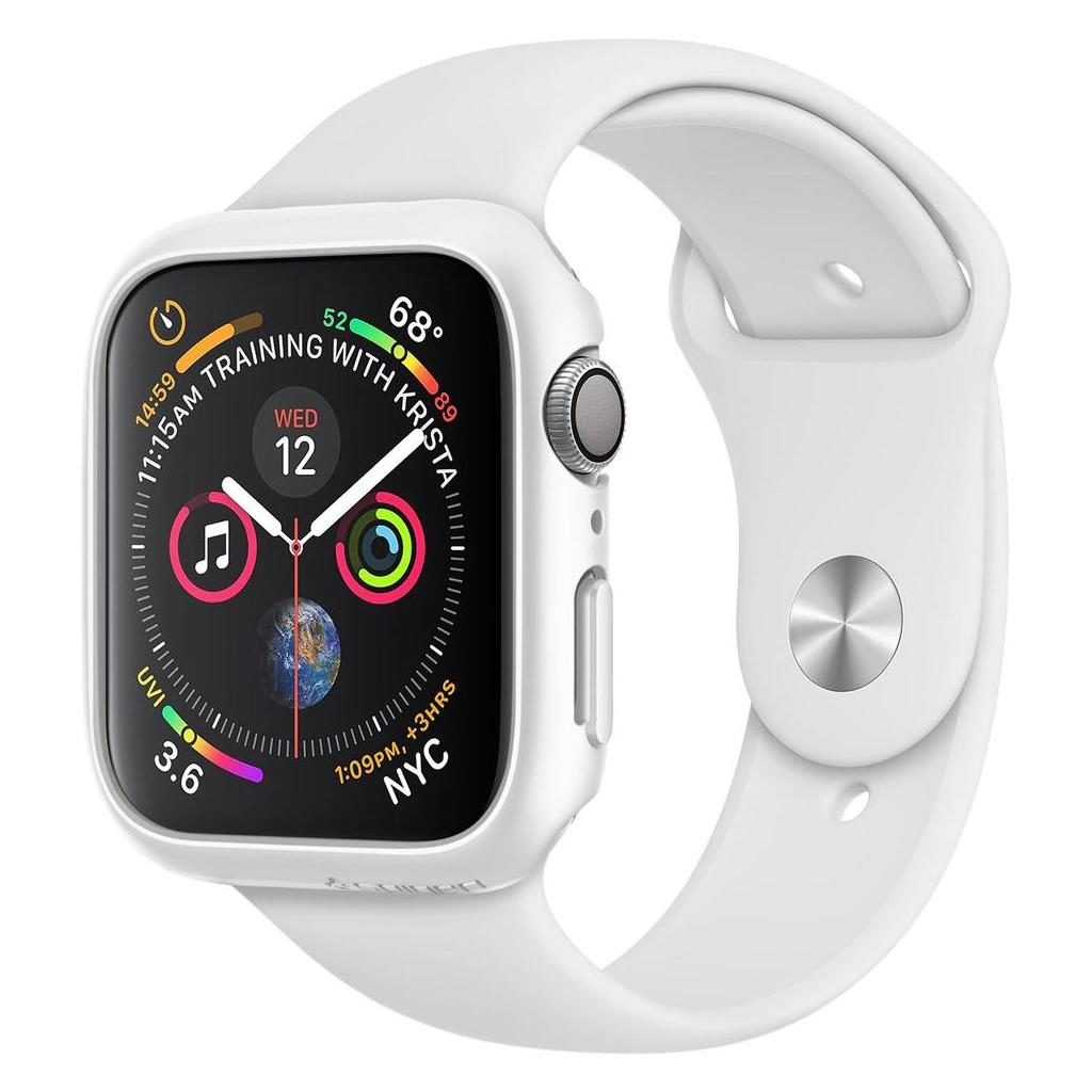 Spigen® Thin Fit™ 061CS24485 Apple Watch Series 4 (40mm) Case - White