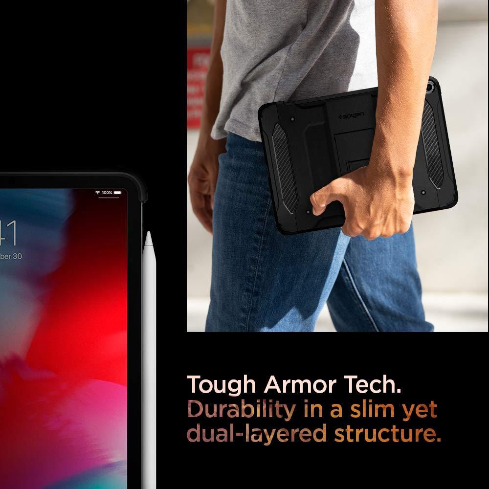 Spigen® Tough Armor TECH™ 067CS25221 iPad Pro 11 (2018) Case - Black