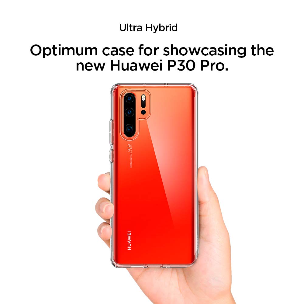 Spigen® Ultra Hybrid™ L37CS25728 Huawei P30 Pro Case - Crystal Clear