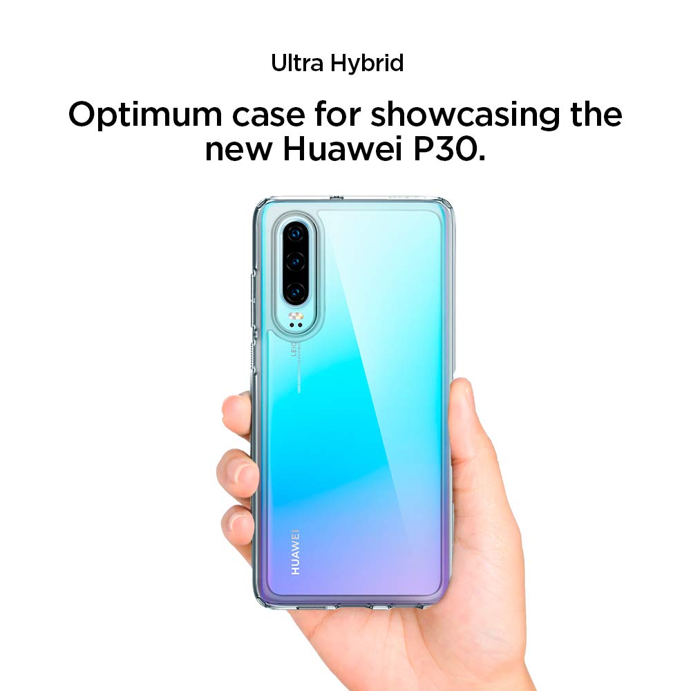 Spigen® Ultra Hybrid™ L38CS25737 Huawei P30 Case - Crystal Clear