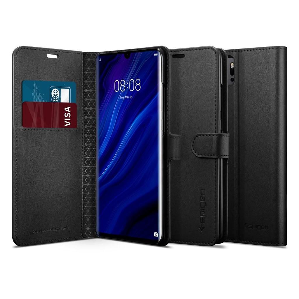 Spigen® Wallet S™ L37CS25732 Huawei P30 Pro Case - Black