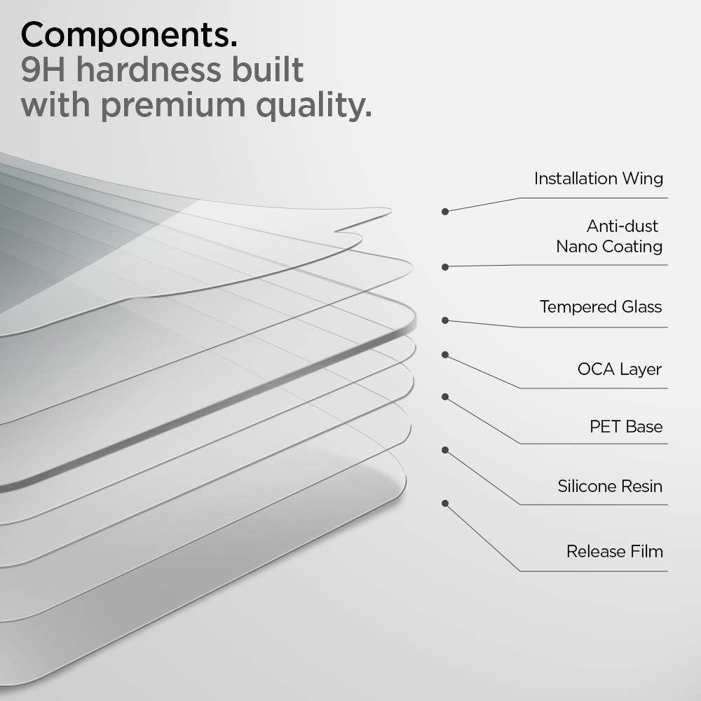 Spigen® GLAS.tR™ 051GL26118 iPad Mini 5 (2019) / iPad Mini 4 Premium Tempered Glass Screen Protector