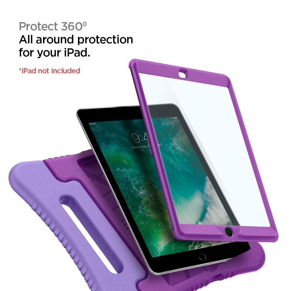 Spigen® Play 360™ 053CS24123 iPad 9.7 (2018/2017) Case - Jelly Purple