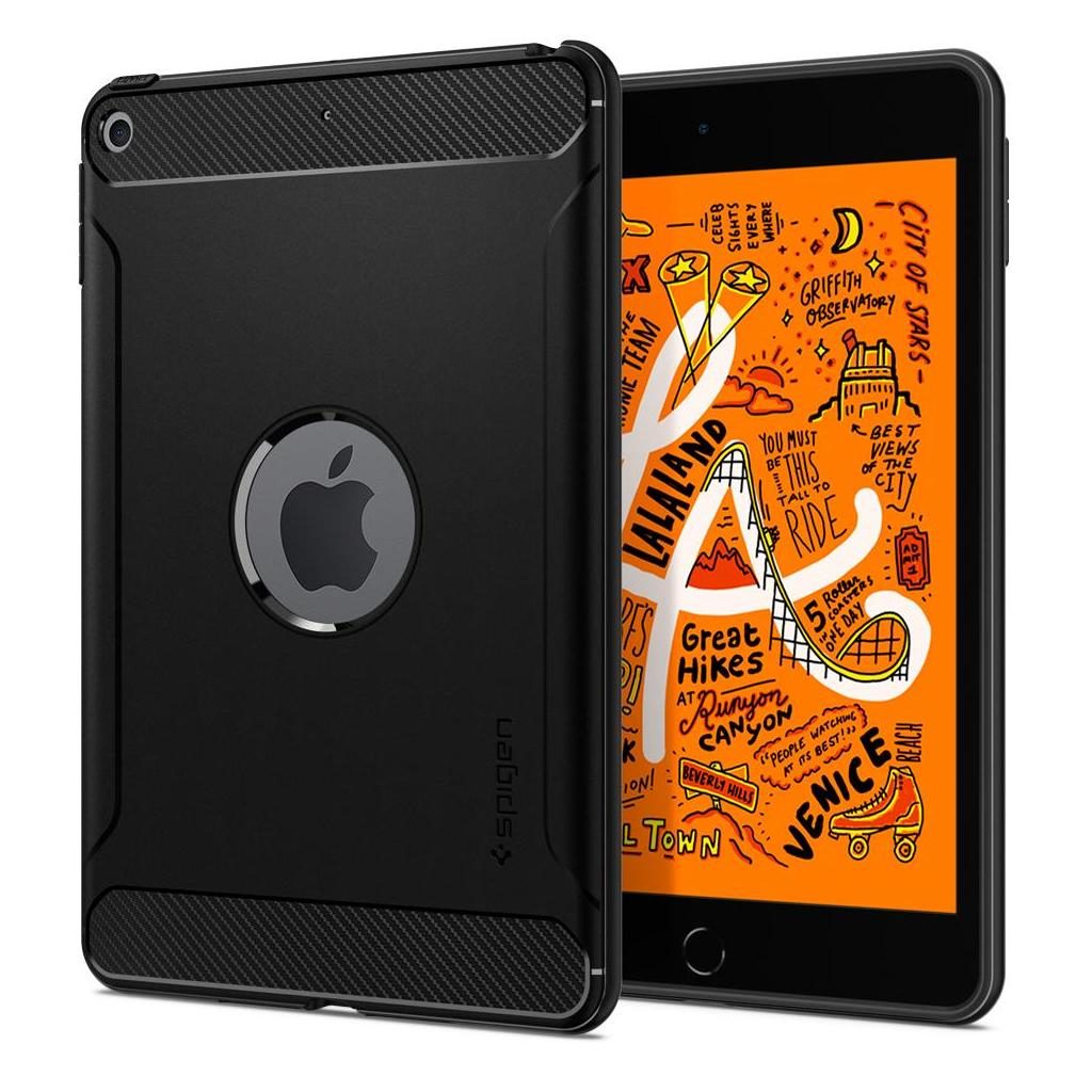 Spigen® Rugged Armor™ 051CS21447 iPad Mini 5 Case - Black