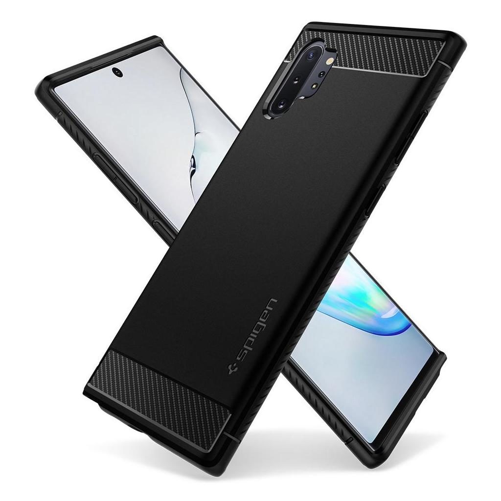 Spigen® Rugged Armor™ 627CS27331 Samsung Galaxy Note 10+ Plus Case - Matte Black