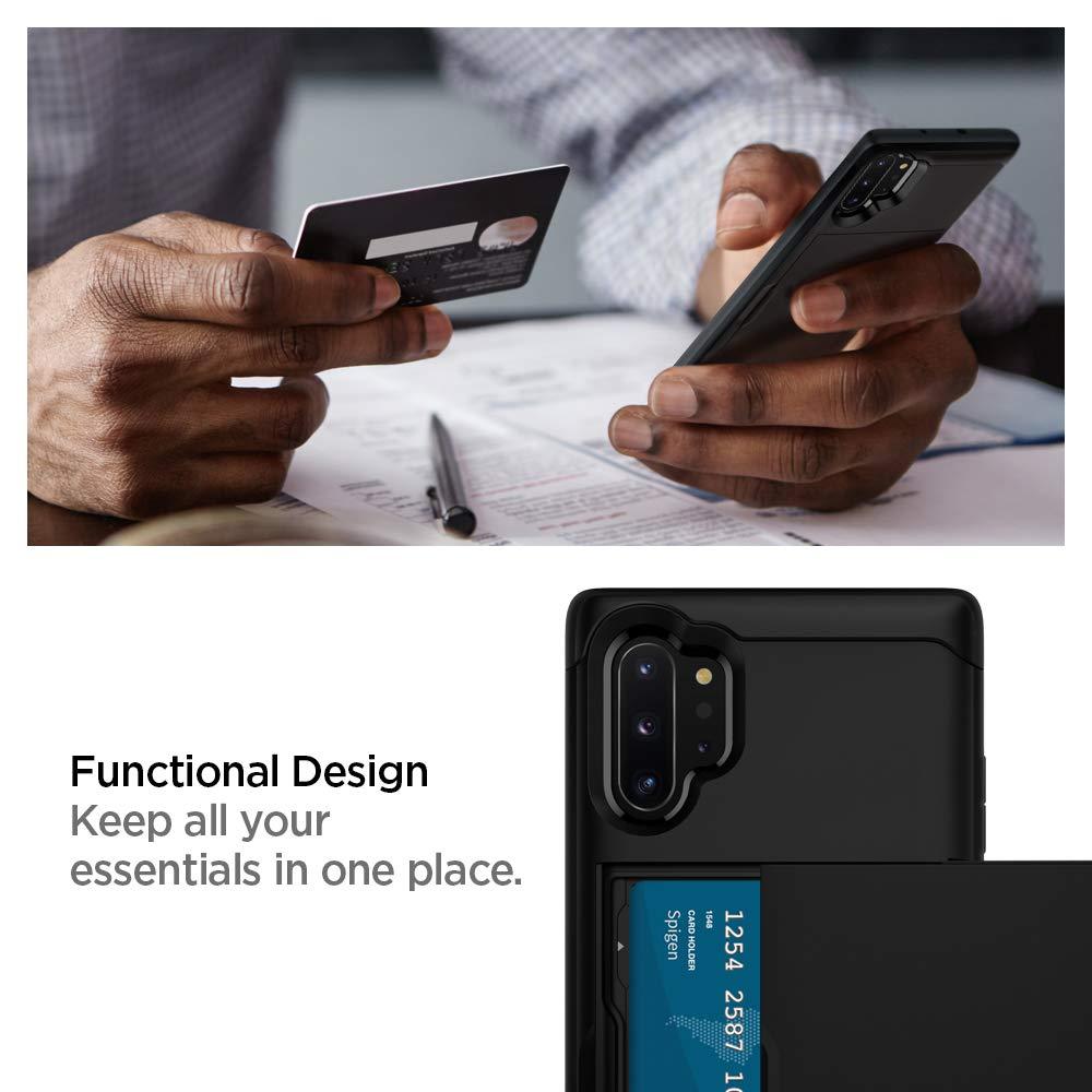 Spigen® Slim Armor CS™ ACS00232 Samsung Galaxy Note 10+ Plus Case - Black
