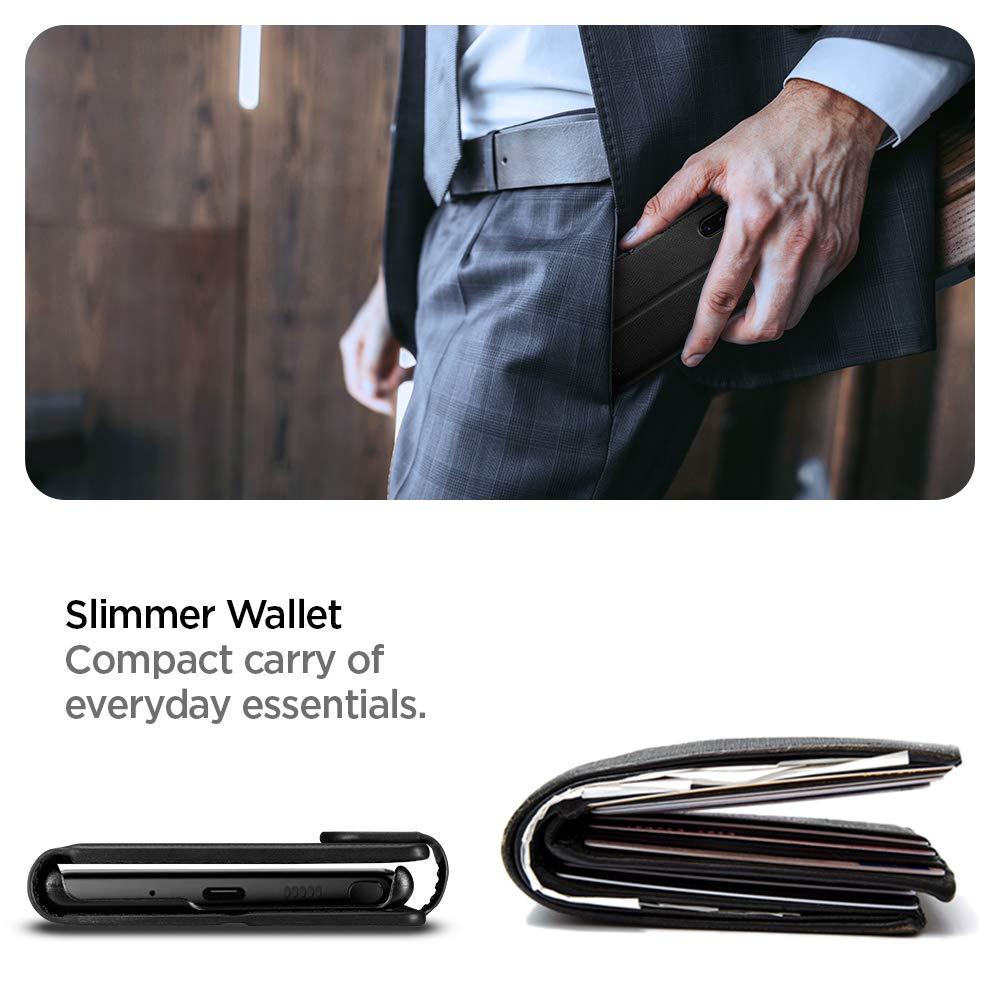 Spigen® Wallet S™ 628CS27476 Samsung Galaxy Note 10 Case - Black