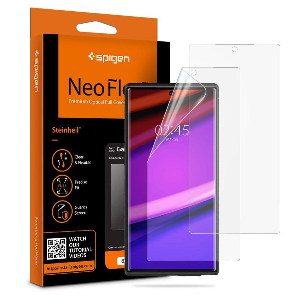 Spigen® (x2Pack) Neo Flex™ HD 627FL27294 Samsung Galaxy Note 10+ Plus Premium Screen Protector