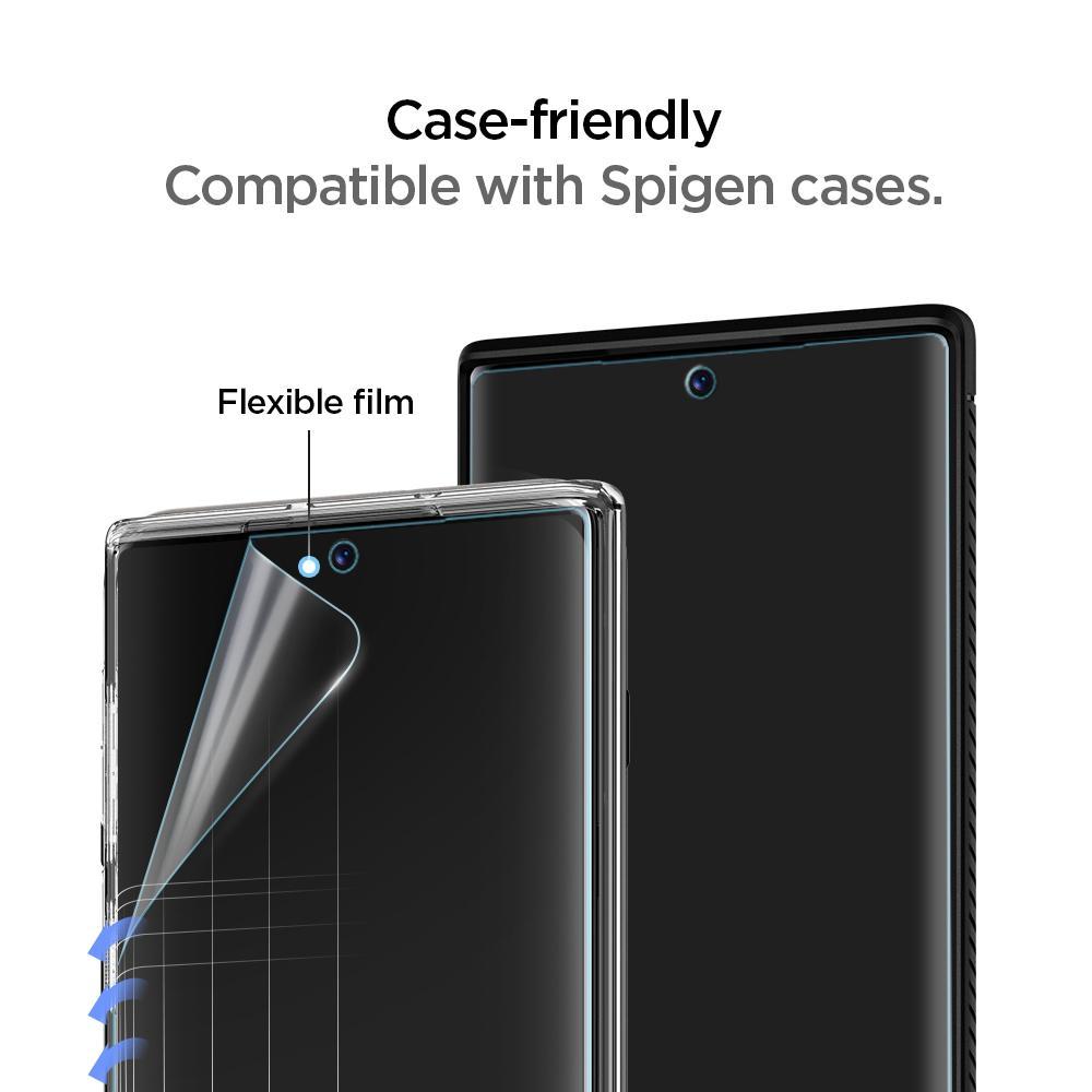 Spigen® (x2Pack) Neo Flex™ HD 628FL27298 Samsung Galaxy Note 10 Premium Screen Protector