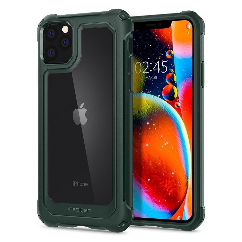 Spigen® Gauntlet 075CS27497 iPhone 11 Pro Max Case - Hunter Green