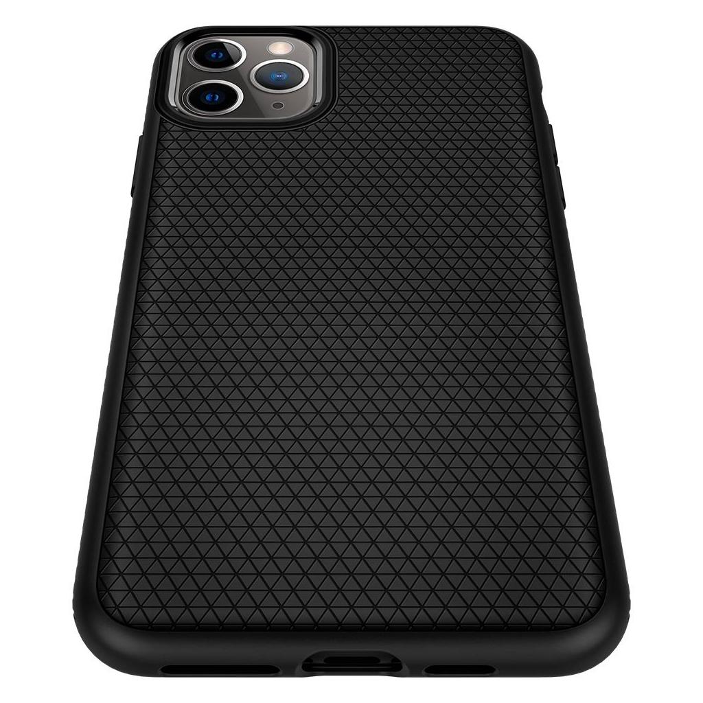Spigen® Liquid Air™ 075CS27134 iPhone 11 Pro Max Case - Matte Black