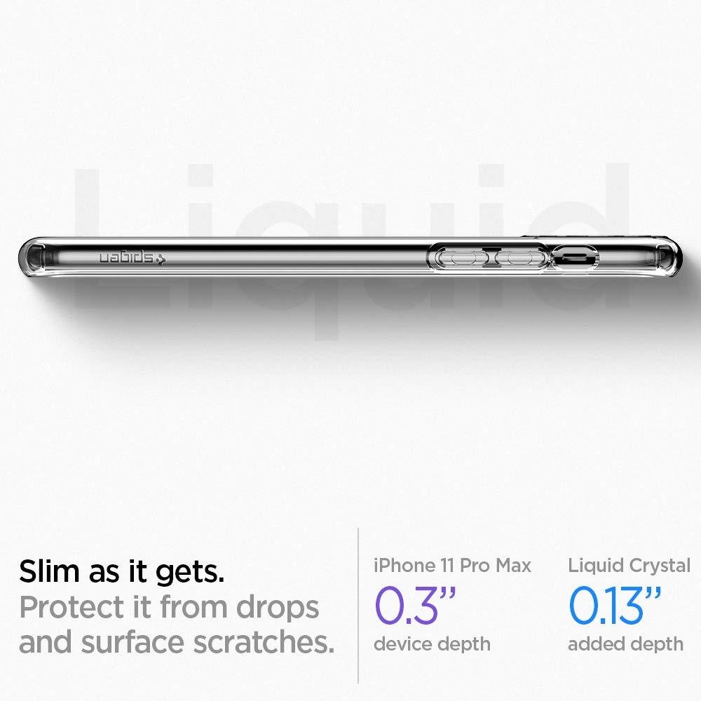 Spigen® Liquid Crystal™ 075CS27129 iPhone 11 Pro Max Case - Crystal Clear