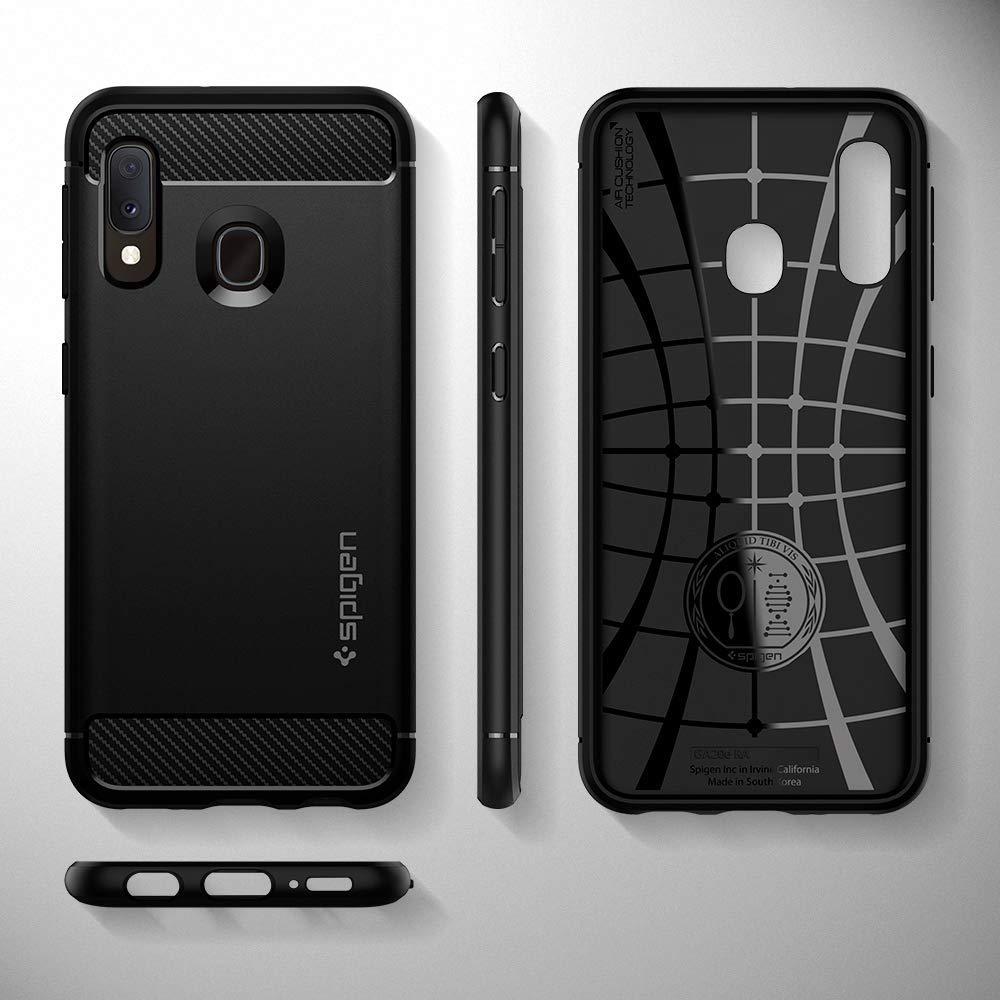Spigen® Rugged Armor™ 622CS26434 Samsung Galaxy A20e Case - Matte Black