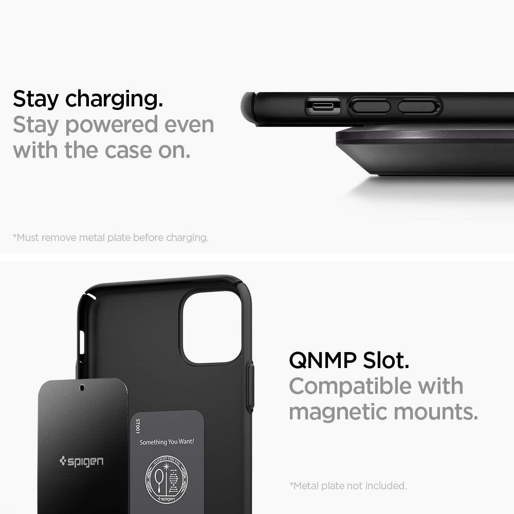 Spigen® Thin Fit Air™ ACS00066 iPhone 11 Pro Max Case - Black