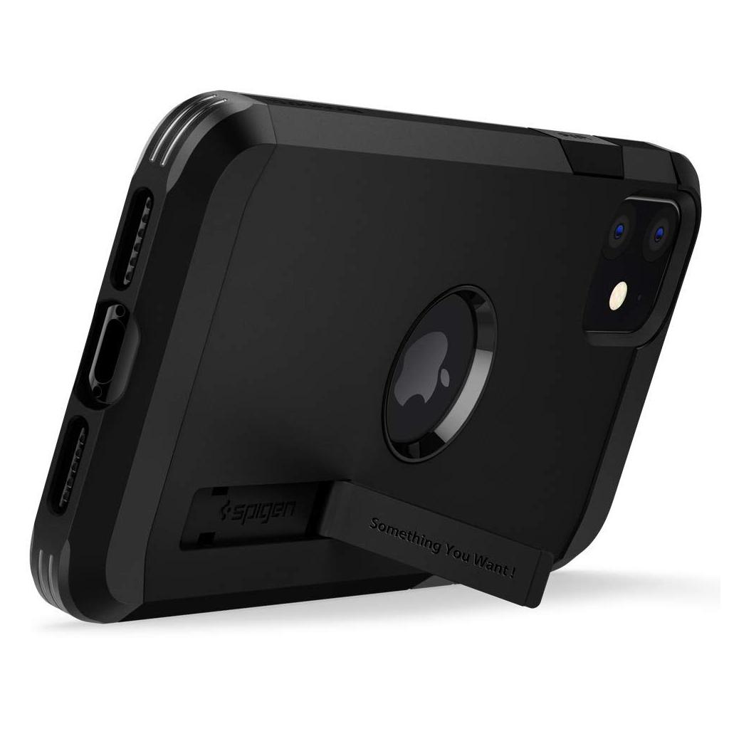 Spigen® Tough Armor™ 076CS27190 iPhone 11 Case Black Spaceboy*