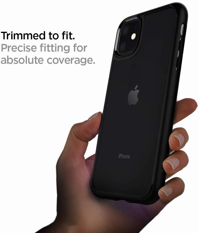 Spigen® Ultra Hybrid™ 076CS27186 iPhone 11 Case - Matte Black