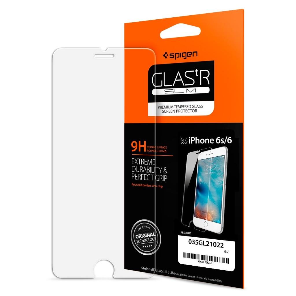 Spigen® GLAS.tR™ 035GL21022 iPhone 6s / 6 Premium Tempered Glass Screen Protector