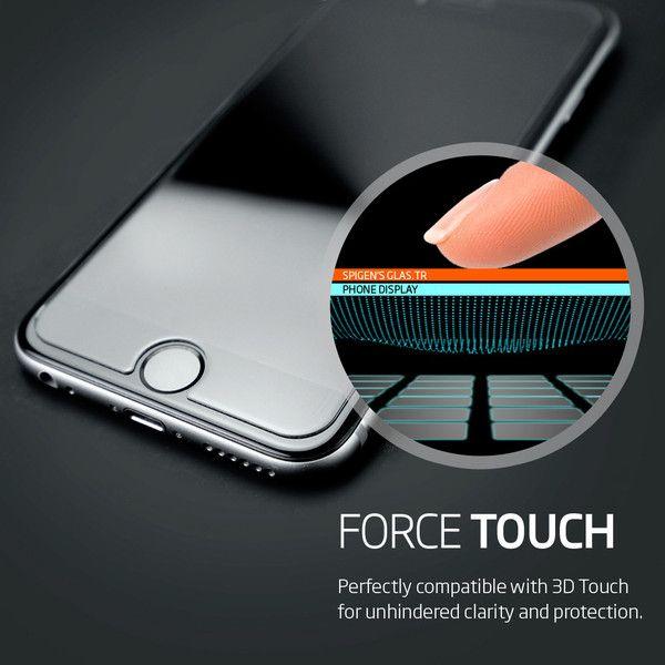 Spigen® GLAS.tR™ 035GL21022 iPhone 6s / 6 Premium Tempered Glass Screen Protector