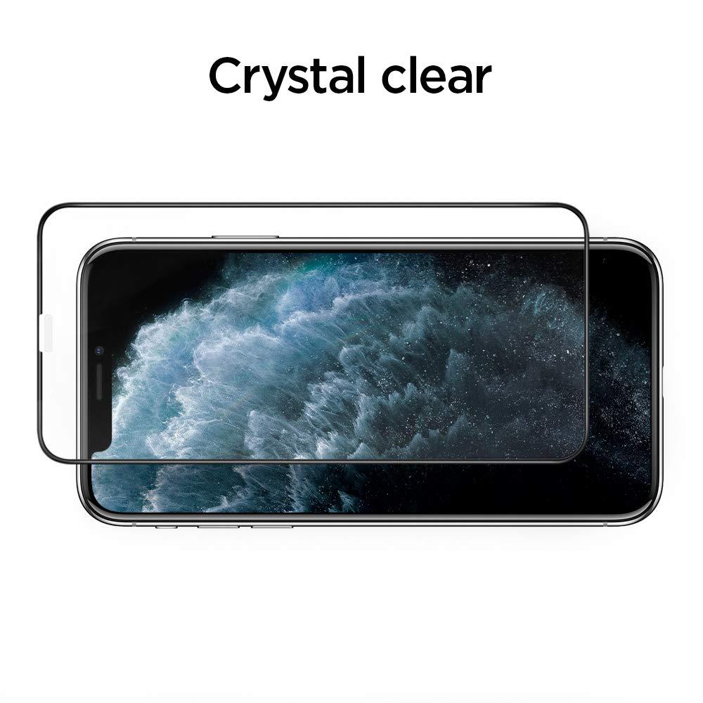 Spigen® GLAS.tR ALIGNmaster™ Full Cover AGL00098 iPhone 11 Pro Max / XS Max Premium Tempered Glass Screen Protector