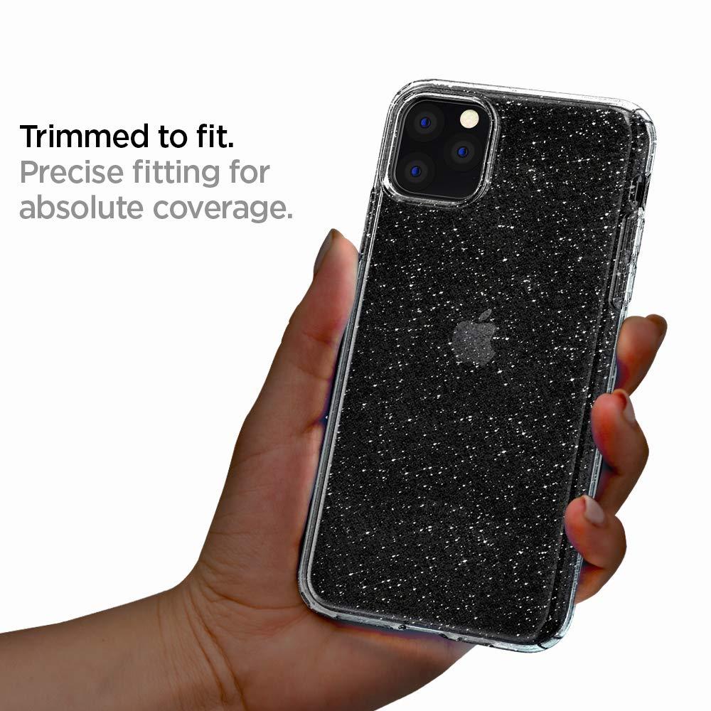 Spigen® Liquid Crystal Glitter™ 075CS27131 iPhone 11 Pro Max Case - Crystal Quartz