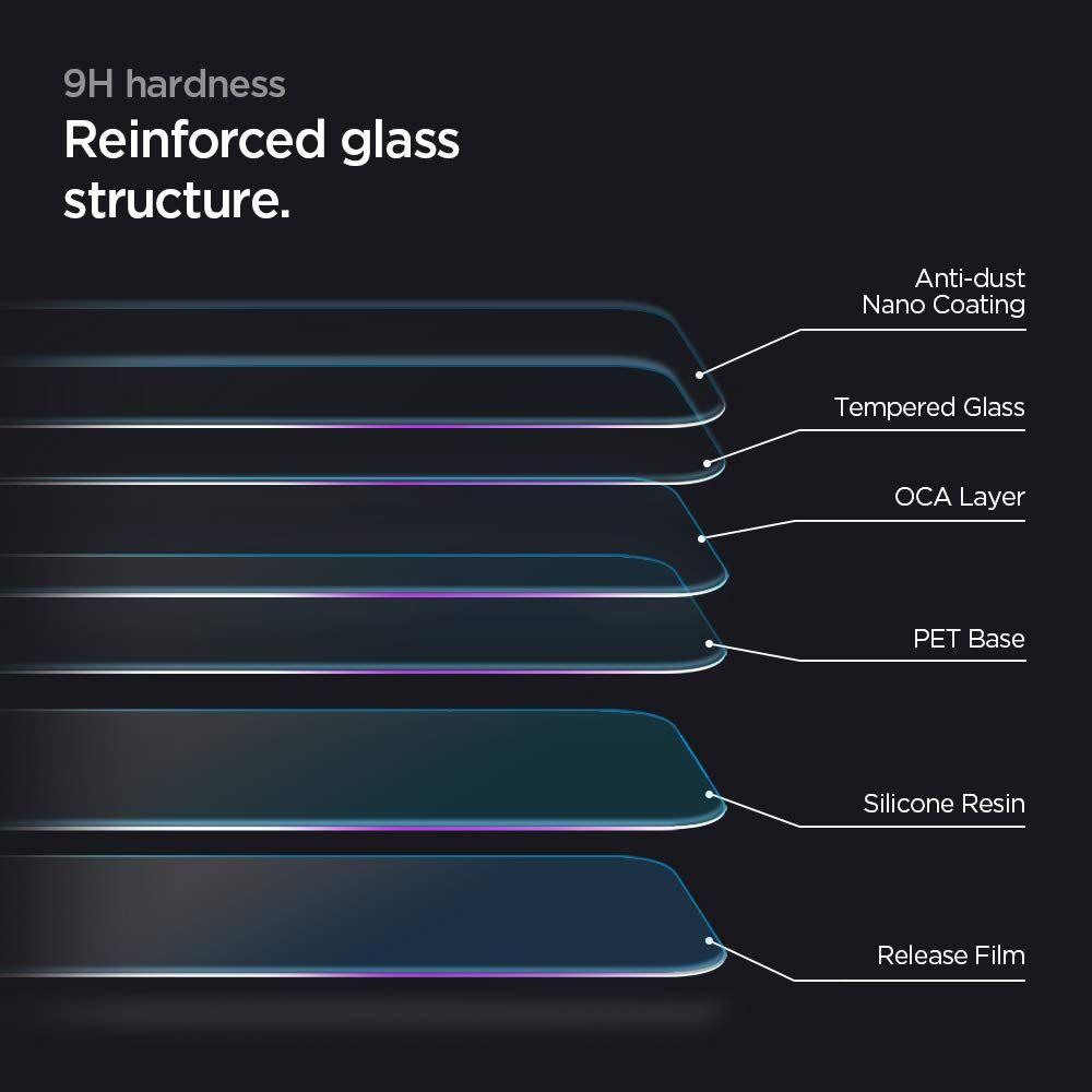Spigen® (x2Pack) GLAS.tR™ 064GL25106 iPhone 11 / XR Premium Tempered Glass Screen Protector