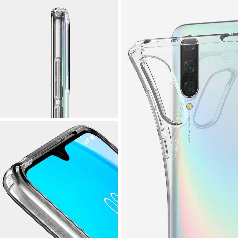 Spigen Liquid Crystal Designed for Xiaomi Mi 9 Lite Case (2019) - Crystal Clear