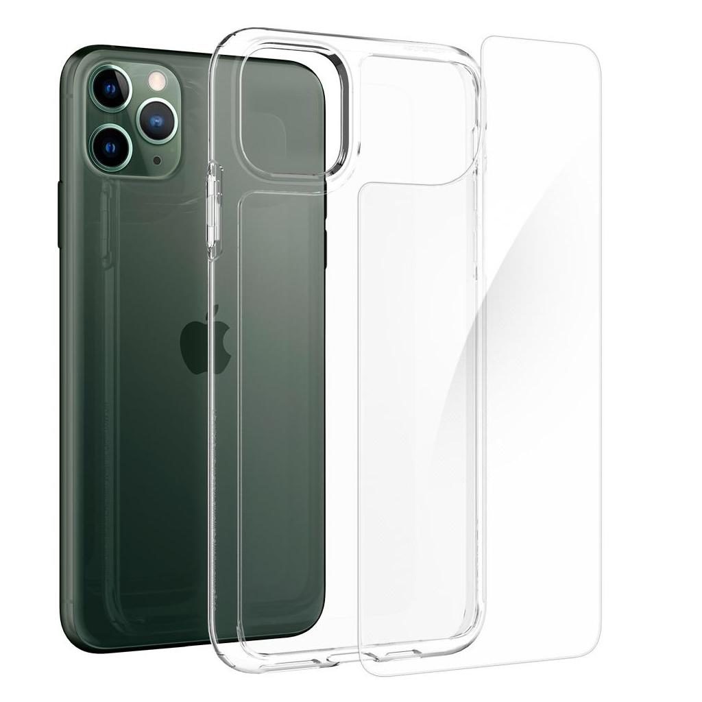 Spigen® Quartz Hybrid™ 075CS27425 iPhone 11 Pro Max Case - Crystal Clear