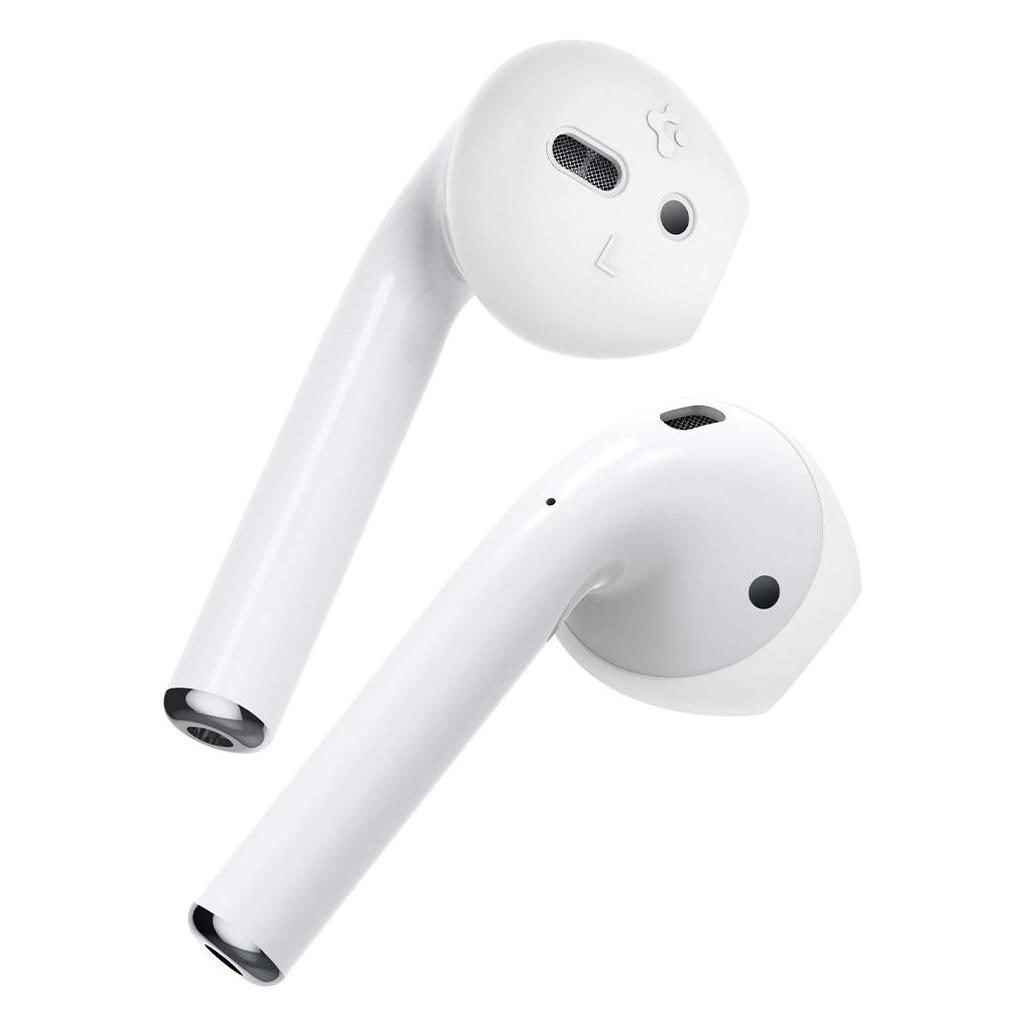 Spigen® RA220 AirPods Ear Tips (Silicone Cover) 066SD26295 Apple AirPods Case - White