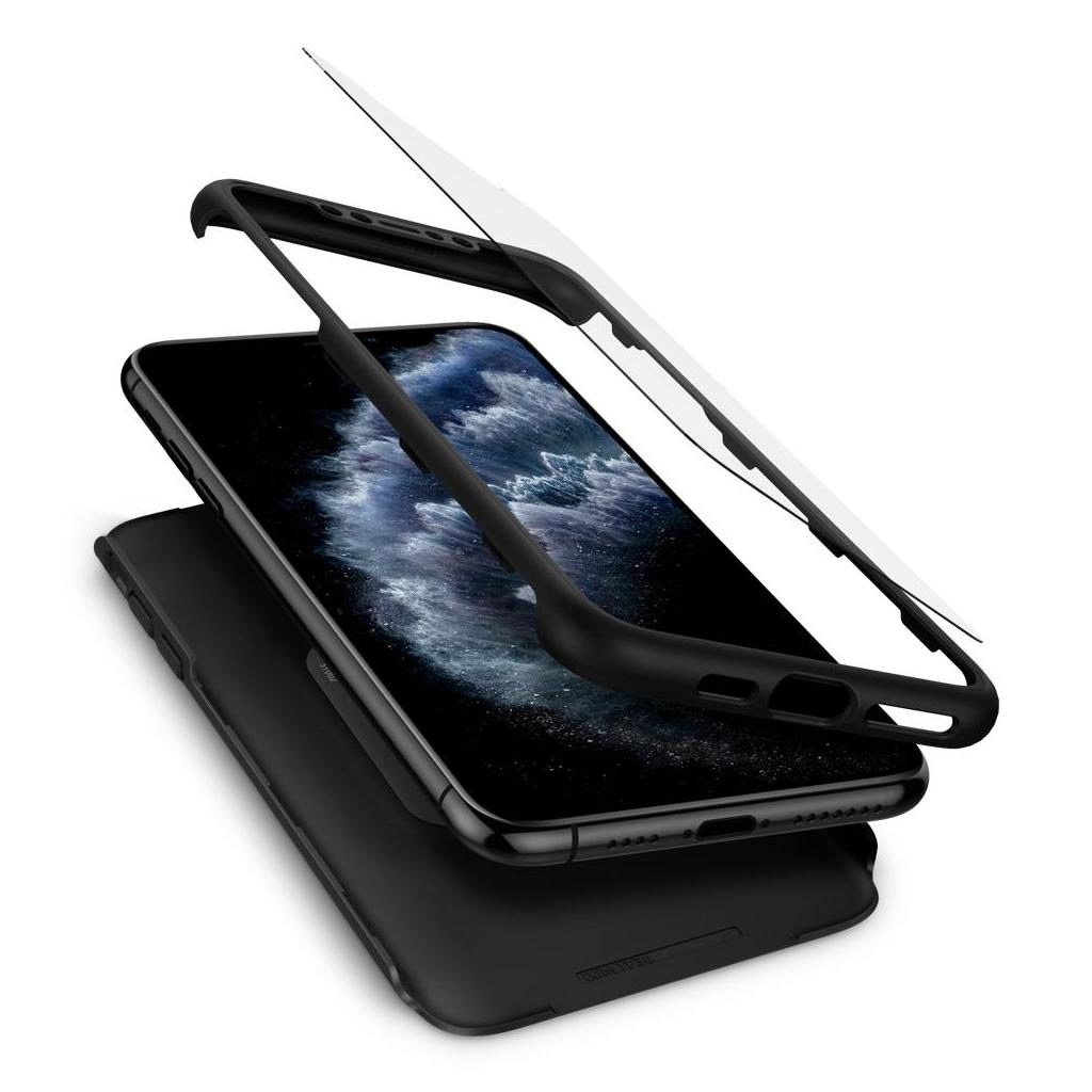 Spigen® Thin Fit 360™ 075CS27150 iPhone 11 Pro Max Case - Black
