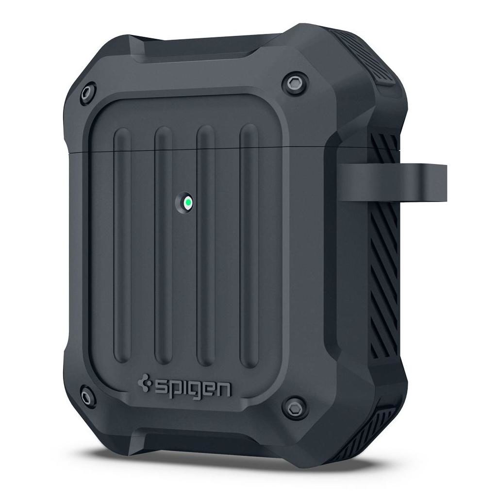 Spigen® Tough Armor™ 074CS26498 Apple AirPods Case - Charcoal