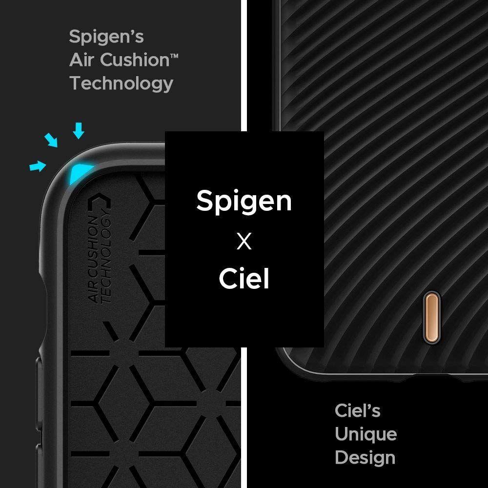 Spigen® Wave Shell Ciel by Cyrill Collection 075CS27175 iPhone 11 Pro Max Case - Black