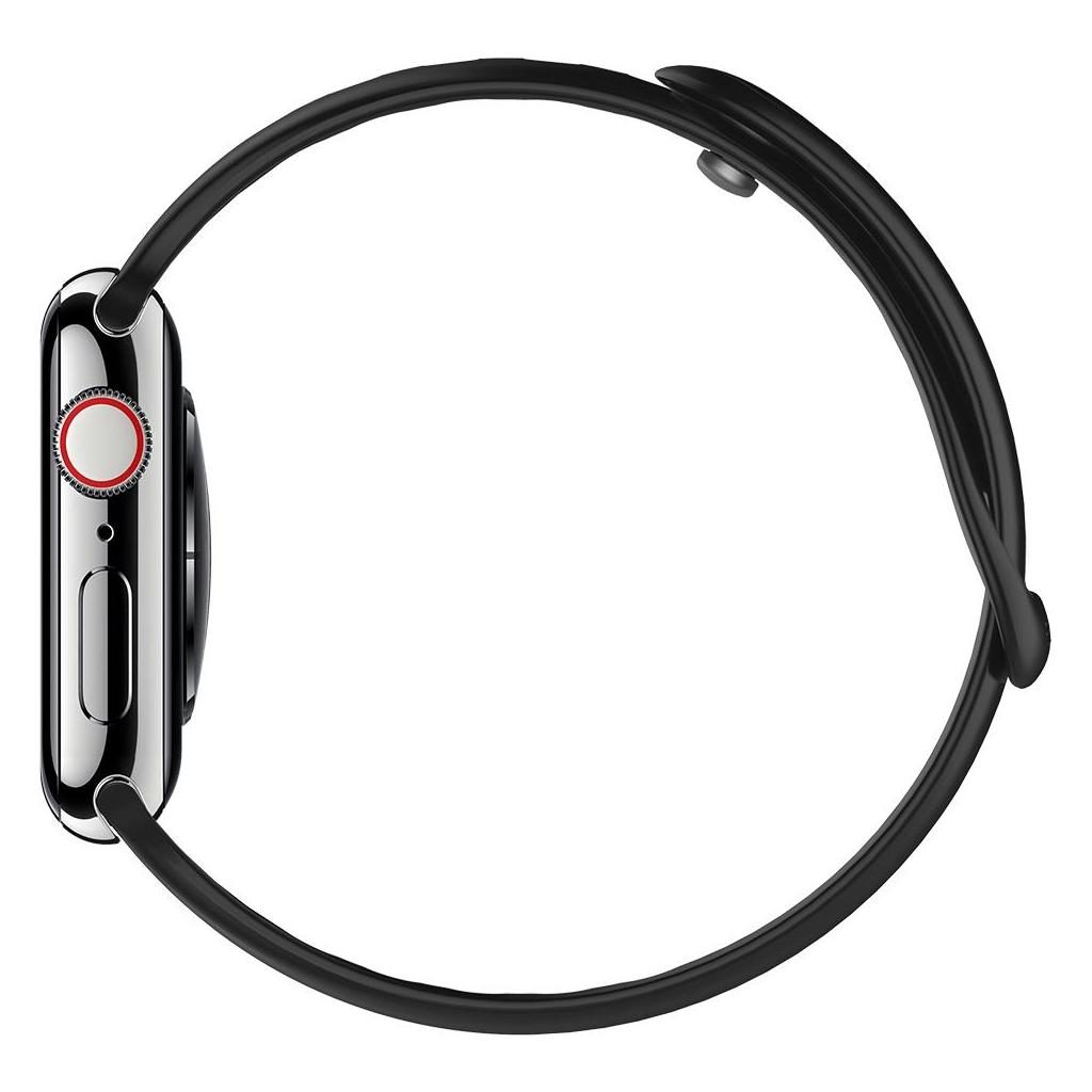 Spigen® Air Fit™ 062MP25400 Apple Watch 45mm / 44mm / 42mm Silicone Band - Black