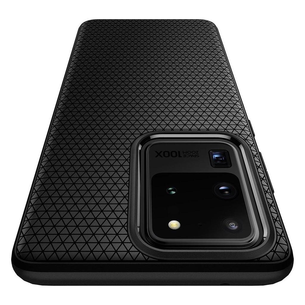 Spigen® Liquid Air™ ACS00712 Samsung Galaxy S20 Ultra Case - Matte Black