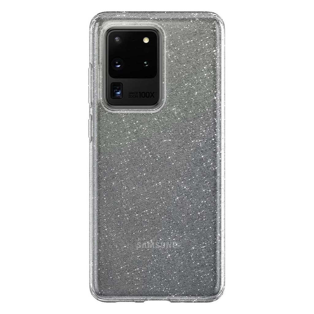 Spigen® Liquid Crystal Glitter™ ACS00710 Samsung Galaxy S20 Ultra Case - Crystal Quartz