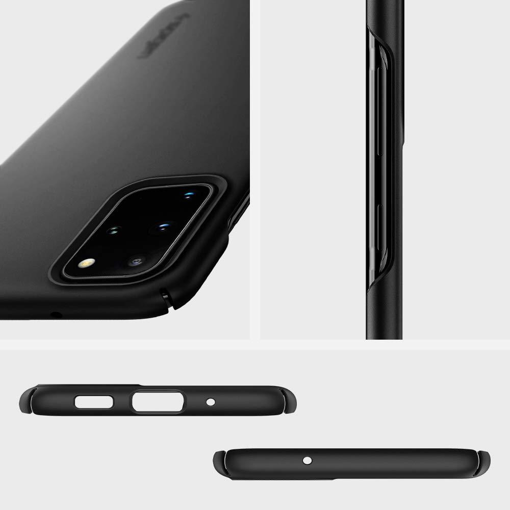 Spigen® Thin Fit™ ACS00749 Samsung Galaxy S20+ Plus Case - Black