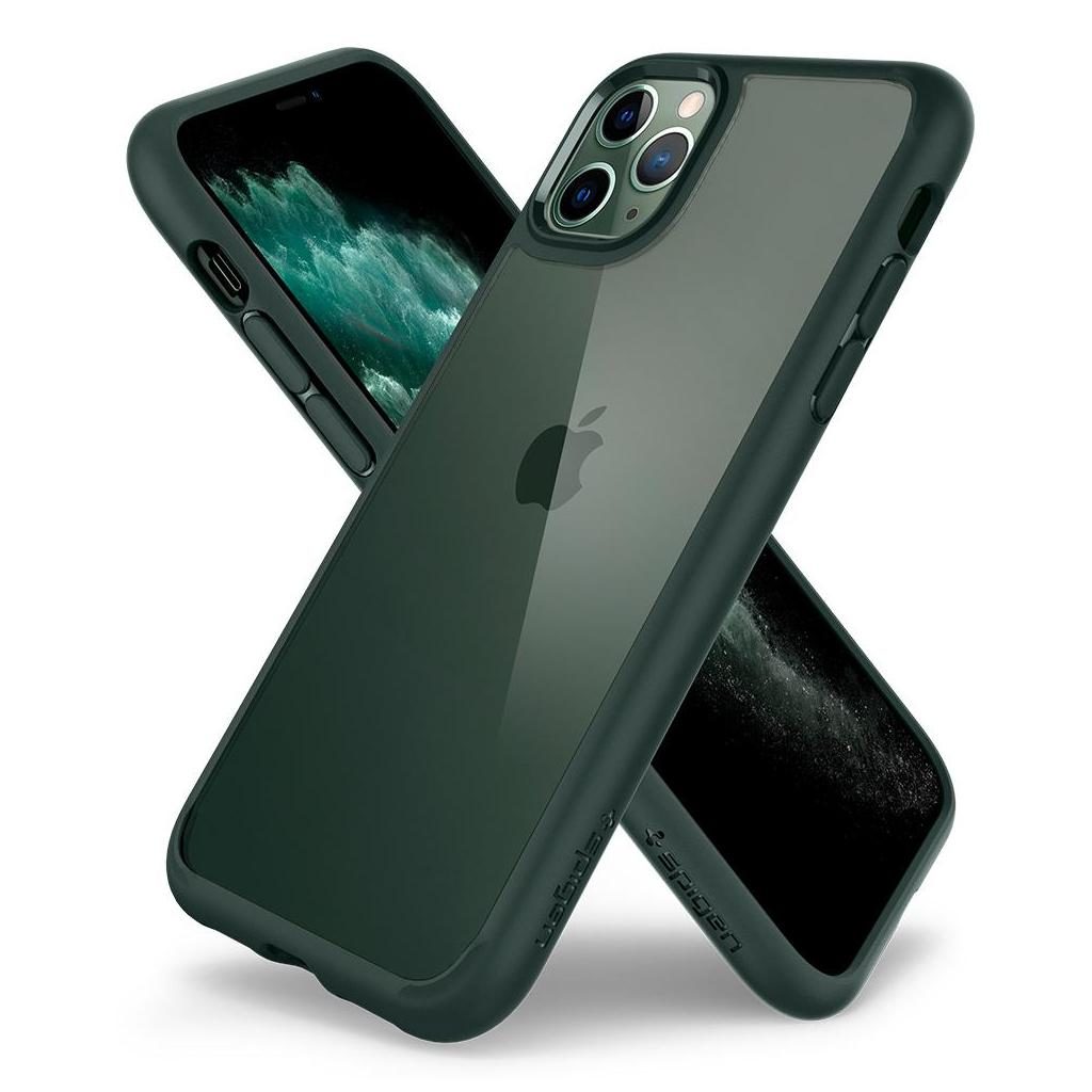 Spigen® Ultra Hybrid™ ACS00411 iPhone 11 Pro Max Case - Midnight Green